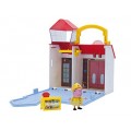 Пожарная станция Peppa Pig Firehouse Little Places Playset с фигуркой Пеппы