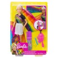 Барби Радужная  сияние волос Barbie Rainbow Sparkle Hair Doll FXN96
