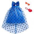 Красивое платье для Барби с аксессуарами Barbie Complete Looks Bow Party 