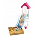 Кукла Барби Скиппер Детская площадка  Skipper Babysitters