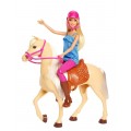 Игровой набор Barbie Верховая езда FXH13 Barbie Doll & Horse