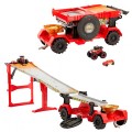 Игровой набор хот вилс Передвижной трамплин Hot Wheels Monster Trucks Downhill Race & Go GFR15