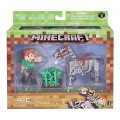 Алекс и скелетная лошадь Майнкрафт Minecraft Alex with Skeleton Horse Pack