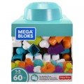 Mega Bloks Конструктор 60 кубиков Первые строители Imagination Block Buildable