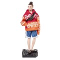 Кен шарнирный Ken Barbie Bold Logo Hoodie & Basketball BMR1959  