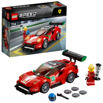 Лего Lego Speed Champions Феррари 488 GT3 Scuderia Corsa 75886