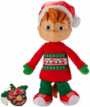 Говорящий плюшевой бурундучок Элвин  Alvin & The Chipmunks, Singing Holiday Alvin Plush 