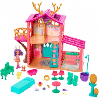 Игровой набор Лесной домик Оленица Данесса Enchantimals Cosy House 