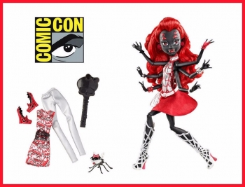  Кукла Вайдона Спайдер Comic Con Monster High Webarella Wydowna Spider