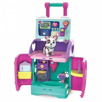 Doc McStuffins доктор плюшева мобильная клиника чемодан доктора Baby All in One Nursery Pet Rescue Mobile 