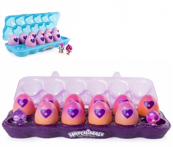 Hatchimals CollEGGtibles Season 2 Лоток с 12 фигурками в яйцах Spin Master 