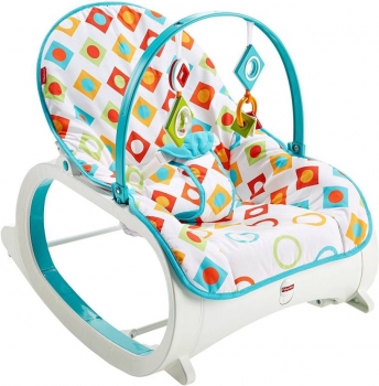 Fisher price шезлонг кресло-качалка бриллиант rocker bouncer