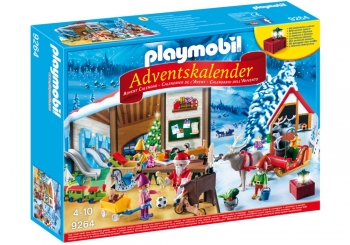 Playmobil 9264 Рабочий офис Санты, адвент календарь. Горящий фонарик