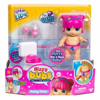 Little Live Bizzy Bubs Potty Time Биззи бубс с унитазом