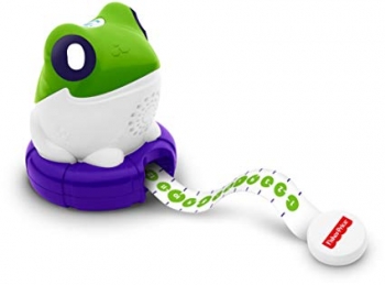 Умная жабка Фишер прайс учит цифры Fisher-Price Froggy Tape Measure
