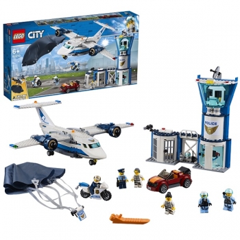 Lego City Воздушная полиция авиабаза 60210