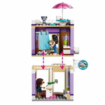 Lego Friends Художественная студия Эммы 41365