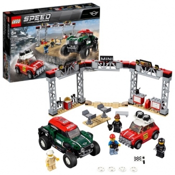 Lego Speed Champions Mini Cooper S Rally и 2018 MINI John Cooper 75894
