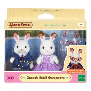 Дедушка и бабушка шоколадных кроликов Sylvanian families Chocolate Rabbit Grandparents