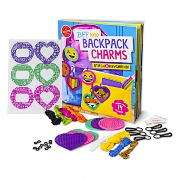 Качественный набор для создания брелков Klutz Bff Backpack Charms