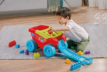  Тележка сортер Building Wagon Building Set Classic Mega Bloks каталка машинка
