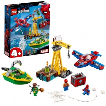 Lego Super Heroes Похищение бриллиантов Доктором Осьминогом 76134