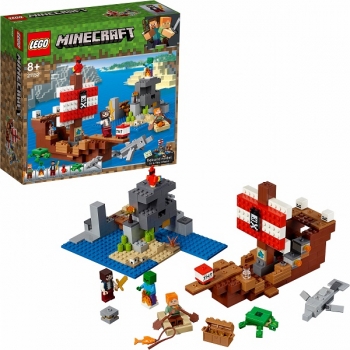 Lego Minecraft Приключения на пиратском корабле 21152