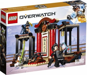Lego Overwatch Хензо против Гэндзи 75971