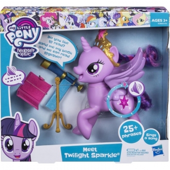 Говорящая пони Твайлайт Спаркл Искорка My Little Pony Meet Twilight Sparkle