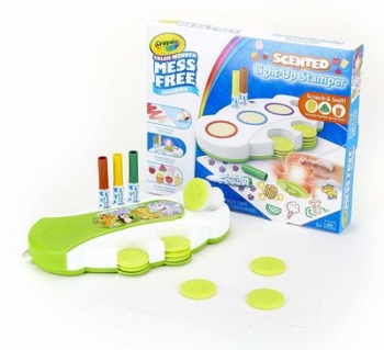  Набор для творчества Весёлые штампы Color Wonder Light Up Stamper Crayola