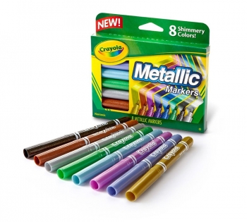 Крайола металлические маркеры 8 шт Crayola
