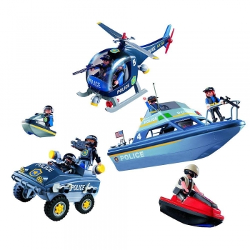 Playmobil 9043 Группа спецназ, погоня за преступником
