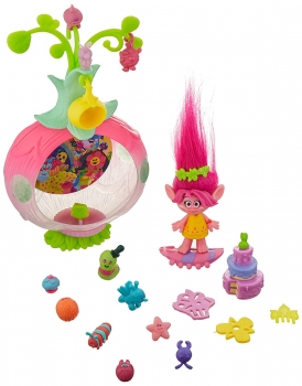 Игровой набор Тролли Розочка Вечеринка Сюрприз Sparkle Surprise Party 