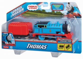 Моторизированный паровозик Томас с вагончиком Thomas Fisher-Price