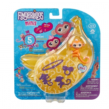 Браслет Fingerlings Minis Banana Blister Bracelet and Charm 