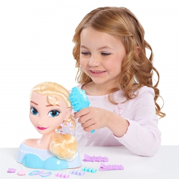 Голова манекен для причесок принцесса Эльза Frozen Styling Head Elsa