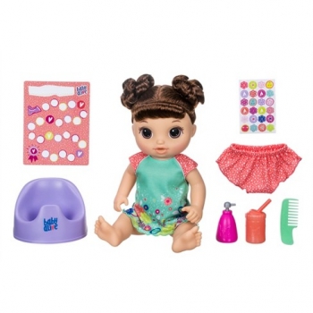 Интерактивная кукла Танцующая Малышка брюнетка Baby Alive Potty Dance Baby