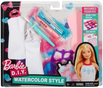 Дизайнер одежды Барби Акварель Barbie D. I. Y. Watercolor 