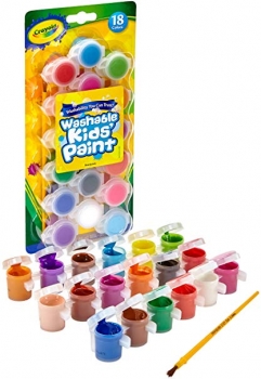 Смываемые краски 18 цветов Washable Kid´s Paint Assorted Colors