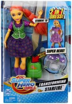  Супер герои Старфаер трансформация DC Super Hero Girls Starfire