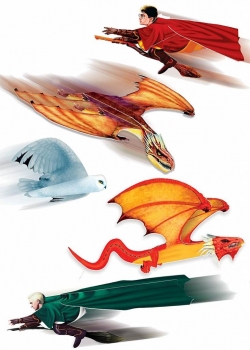 Летающие персонажи из Гарри Поттера Klutz Harry Potter Paper Flyers