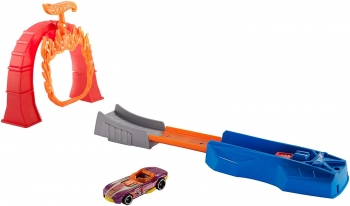Пусковой трюковый набор Хот Виллс Hot Wheels Flame Jumper