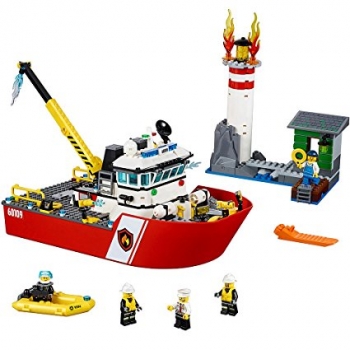 Lego City 60109 Пожарный катер