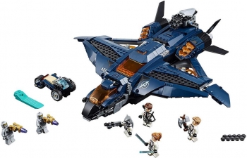 Lego Super Heroes Модернизированный квинджет Мстителей 76126