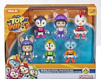 Отважные птенцы Крылатый патруль 6 фигурок Top wing 
