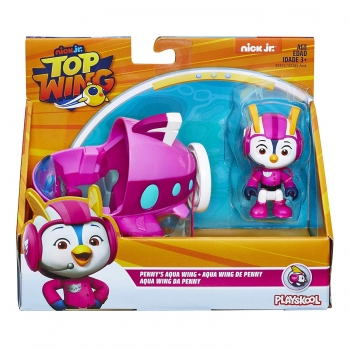 Отважные птенцы  Пингвин Пенни на Аквалете  Top Wing Penny