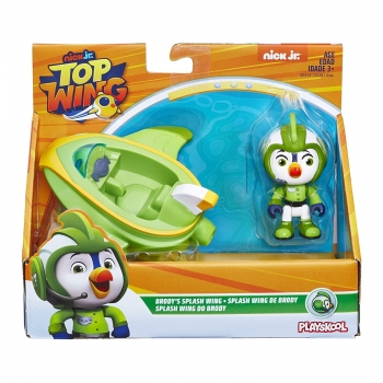 Отважные птенцы Броуди на тубро-катере Top Wing Brody 