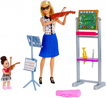  Барби учитель музыки  Barbie Music Teacher Doll & Playset