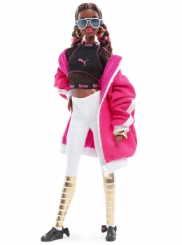 Кукла Барби Пума афроамериканка Barbie Puma  Dark-Haired