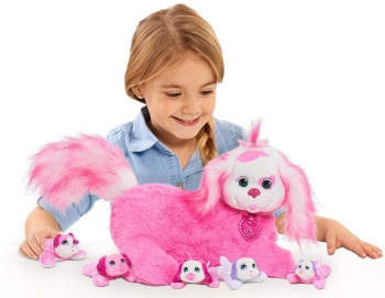  Беременная собака с щенками розовая Лекси Puppy Surprise Lexi